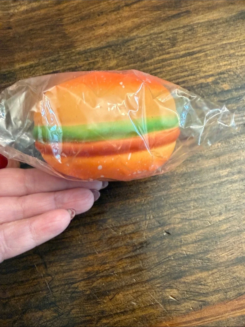 Cheeseburger Squishy Stress/Fidget Toy